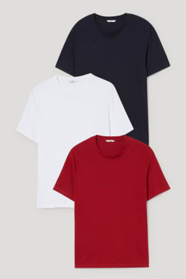 Pack de 3 - camisetas - algodón orgánico