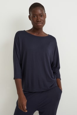 Basic-Langarmshirt