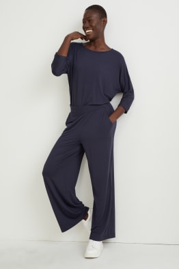 Basic-Jersey-Hose - Loose Fit