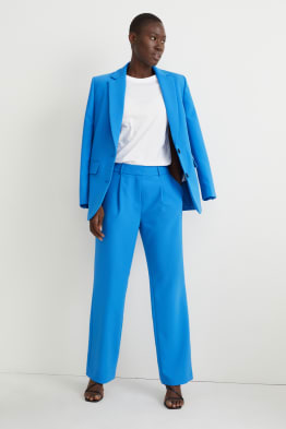Pantalón de tela - high waist - straight fit