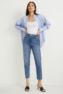 Mom jeans - wysoki stan - LYCRA®