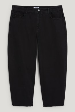 CLOCKHOUSE- straight jeans - wysoki stan