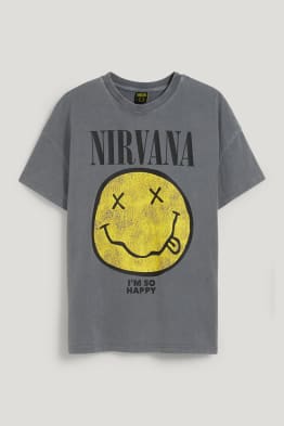 CLOCKHOUSE - t-shirt - Nirvana