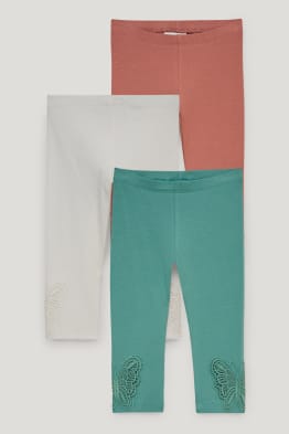 Multipack of 3 - capri leggings