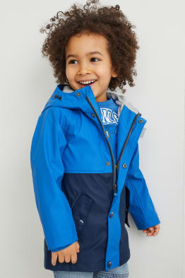 Veste de pluie à capuche