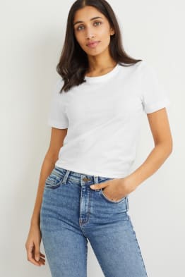 Set van 2 - basic-T-shirt