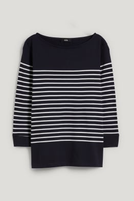 Longsleeve - gestreept