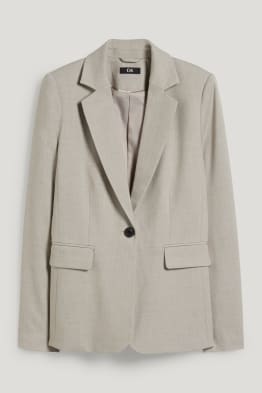 Business blazer - fitted - with recycled polyester