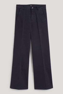 Pantalón - high waist - wide leg