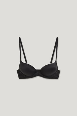 BH mit Bügel - PLUNGE - Push-up - LYCRA®
