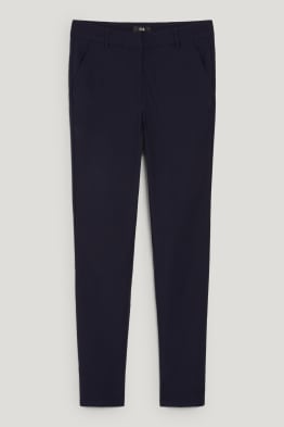 Stoffhose - Mid Waist - Slim Fit