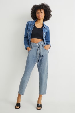 Mom Jeans - High Waist