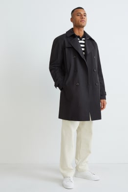 Trench coat - with recycled nylon