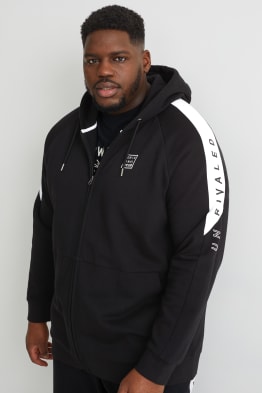 Sudadera con cremallera y capucha