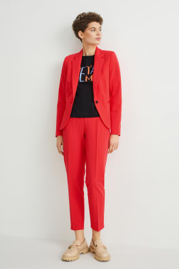 Business-broek - mid waist - regular fit