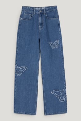CLOCKHOUSE - straight jeans - vita alta