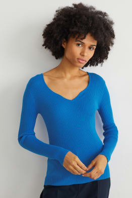Sweter - z włóknem LENZING™ ECOVERO™