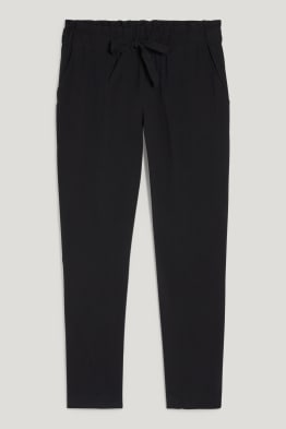 Pantalons de tela - high waist - regular fit