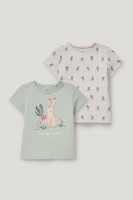 Multipack 2er - Baby-Kurzarmshirt