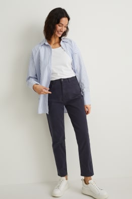 Pantalons - high waist - regular fit