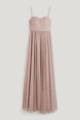 CLOCKHOUSE - Fit & Flare Kleid - glänzend - festlich