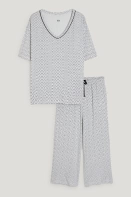 Piżama - we wzorek