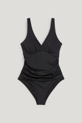 Costum de baie modelator cu pliuri - vătuit - LYCRA® XTRA LIFE™