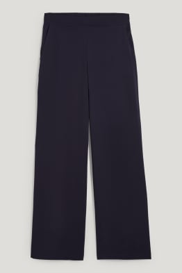 Trousers - high waist - palazzo