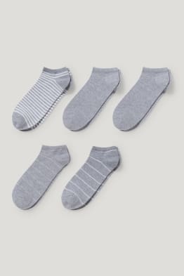 Lot de 5 paires - chaussettes de sport - avec coton bio