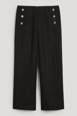 Kalhoty culotte - high waist - s recyklovaným polyesterem
