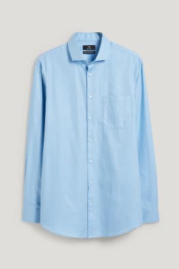 Camisa formal - regular fit - cutaway - fàcil de planxar