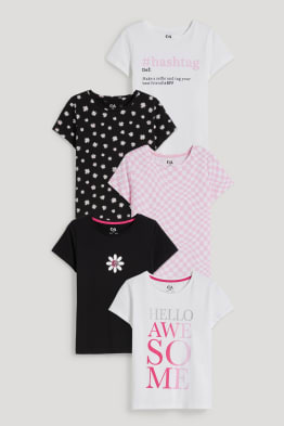 Multipack 5er - Kurzarmshirt