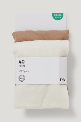 Pack de 2 - medias - 40 DEN