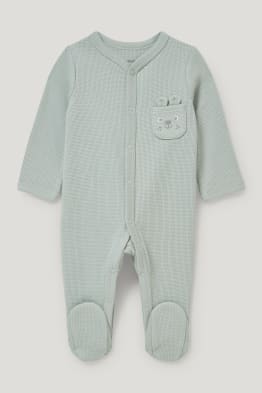 Piżamka niemowlęca - bawełna bio