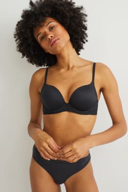 BH mit Bügel - PLUNGE - Push-up - LYCRA®