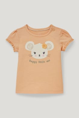 Camiseta de manga corta para bebé