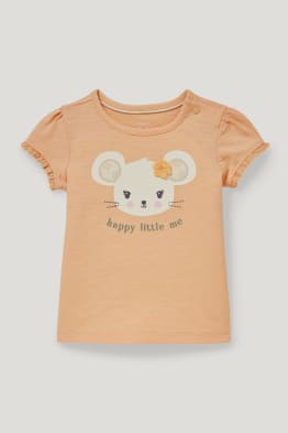 Tricou cu mânecă scurtă bebeluși