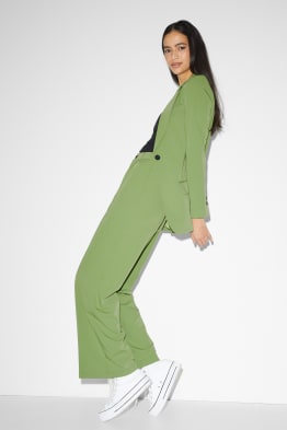 CLOCKHOUSE - pantalón de tela - high waist - wide leg