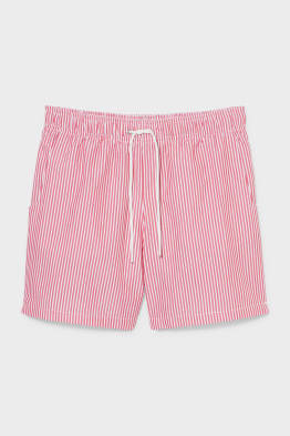 Short de bain - à rayures