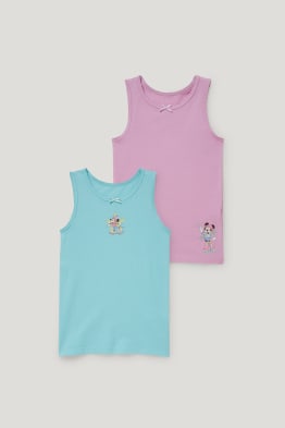 Pack de 2 - Minnie Mouse - camisetas interiores - algodón orgánico