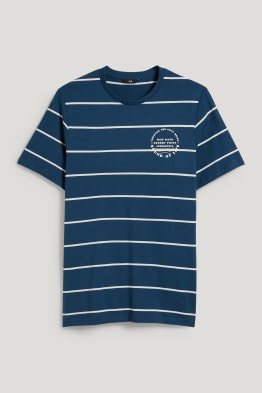 T-shirt - gestreept