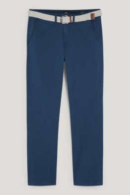 Pantaloni chino con cintura - regular fit