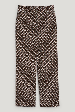 Cloth trousers - high waist - palazzo
