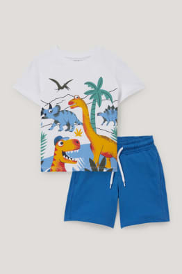 Dino - ensemble - T-shirt et short - 2 pièces