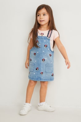 Minnie Mouse - set - T-shirt en overgooier - 2-delig