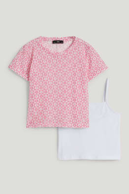 Ensemble - T-shirt et top - 2 pièces