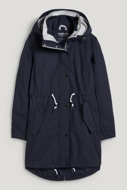 Jaqueta impermeable amb caputxa