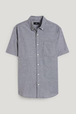 Chemise - regular fit - col button-down