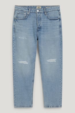 Regular jeans taglio crop