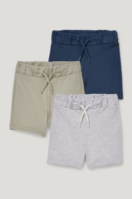 Confezione da 3 - shorts di felpa per neonati